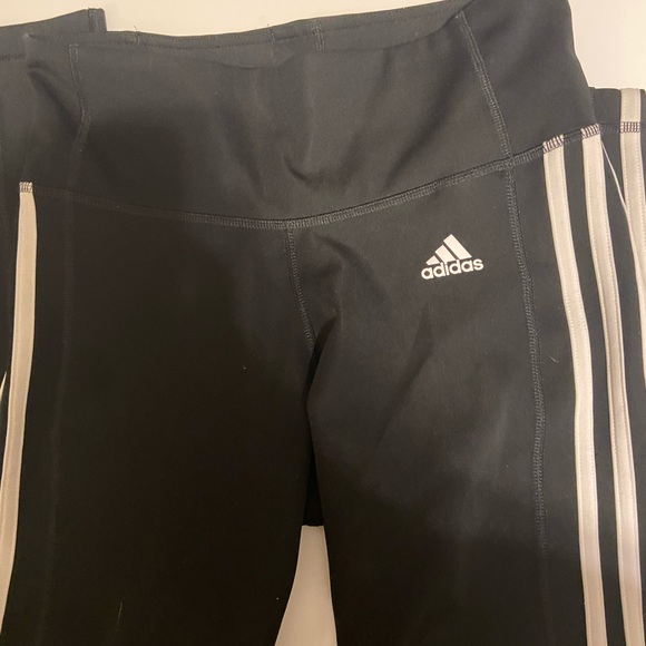 Striped adidas Leggings - Picture 1 of 2